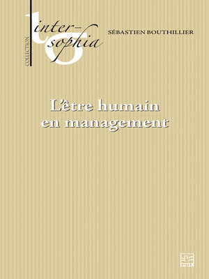 cover image of L'être humain en management